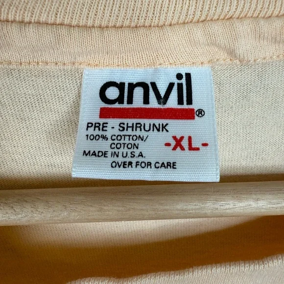 Vintage Single Stitch Tee Anvil Jackson Hole Wyoming T-Shirt XL - Picture 2 of 6